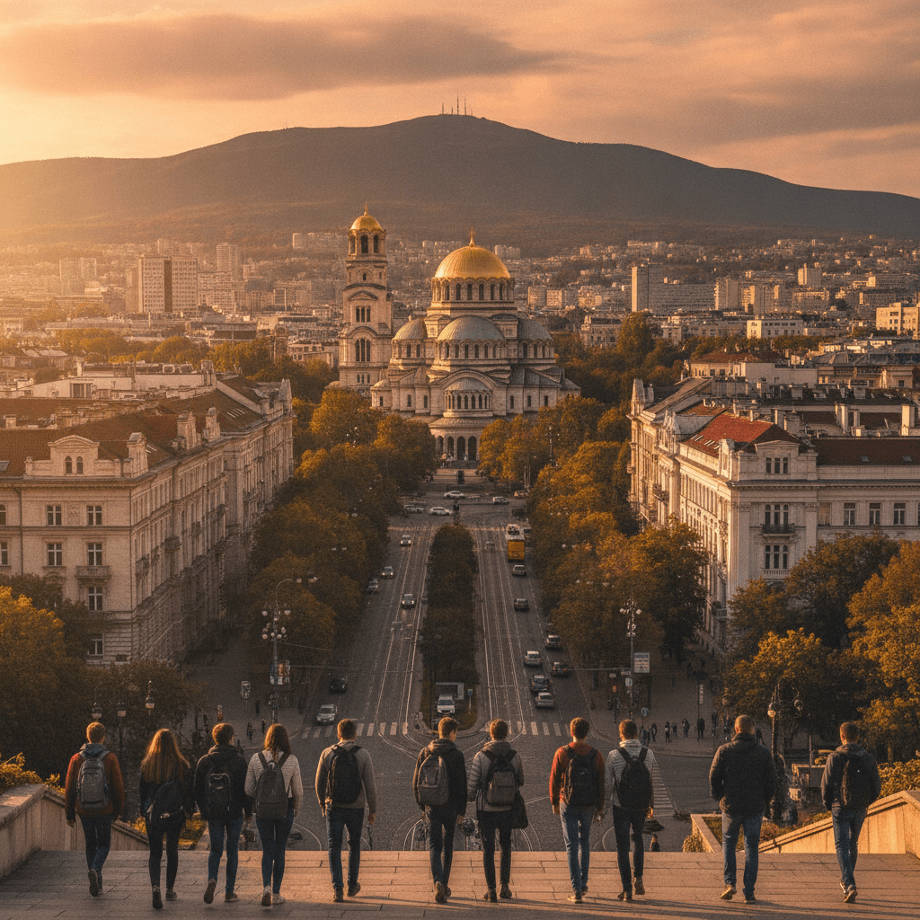 Studenti Erasmus trovano alloggio a Sofia vicino all'Università Nazionale di Sofia e al centro storico