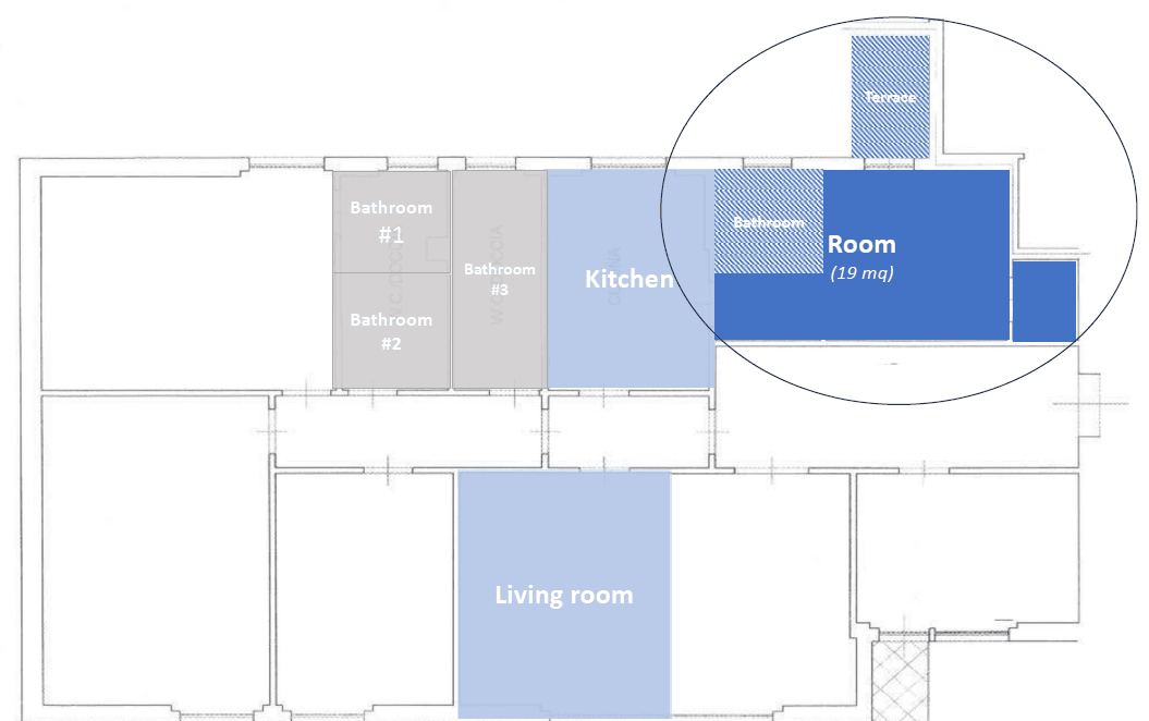 Private Room in Pisa photo 2