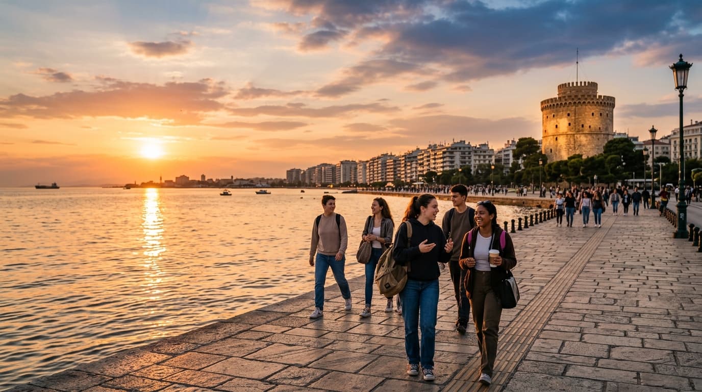 Erasmus in Thessaloniki 2026: neighbourhoods, prices and how to book